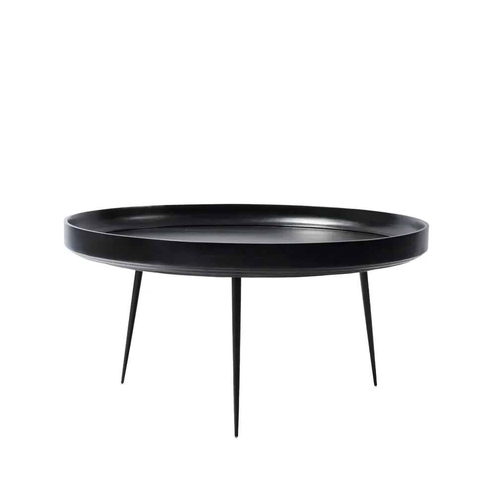 Mater Bowl X-large bord mango svart, svart stativ