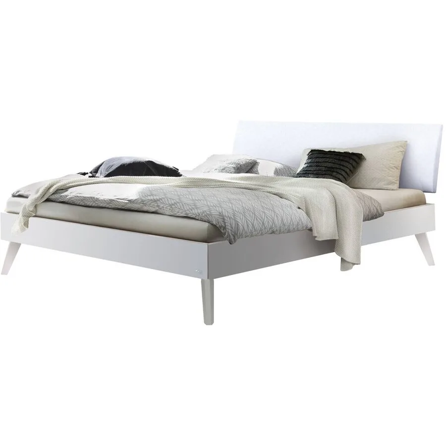 Hasena Bett Luisiana Weissbuche MDF Massivholz 140 x 200 cm