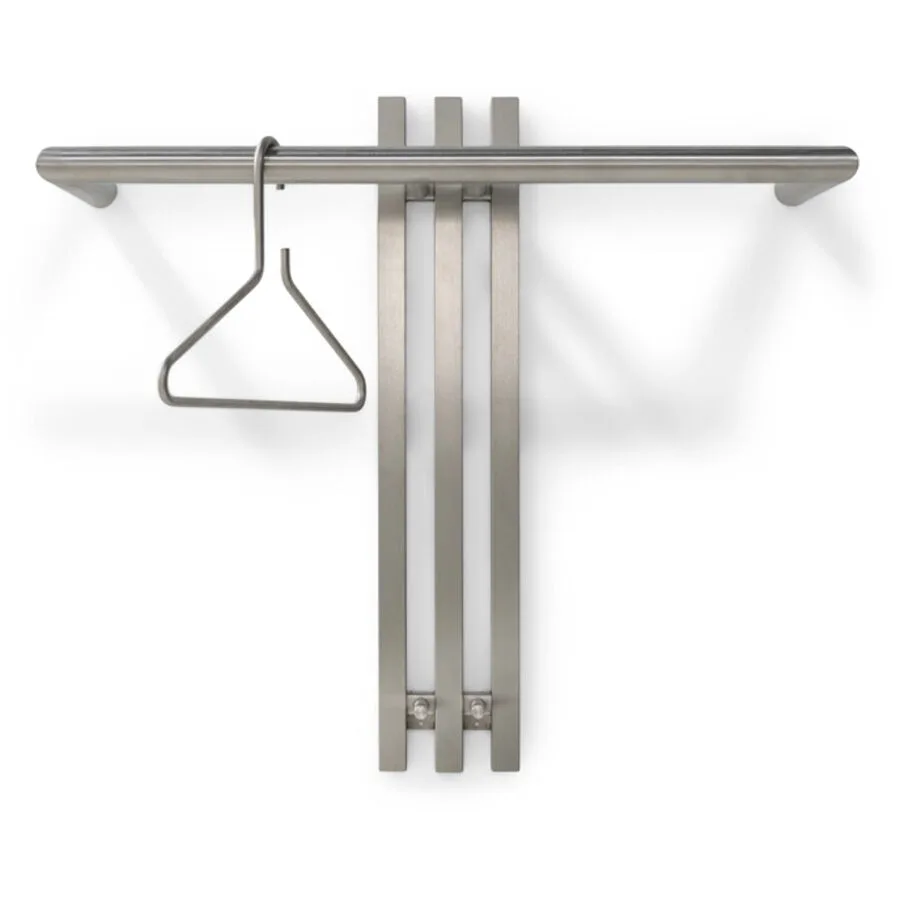 Spinder Design Garderobe Hesta chromstahl Stahl H 63.5 cm