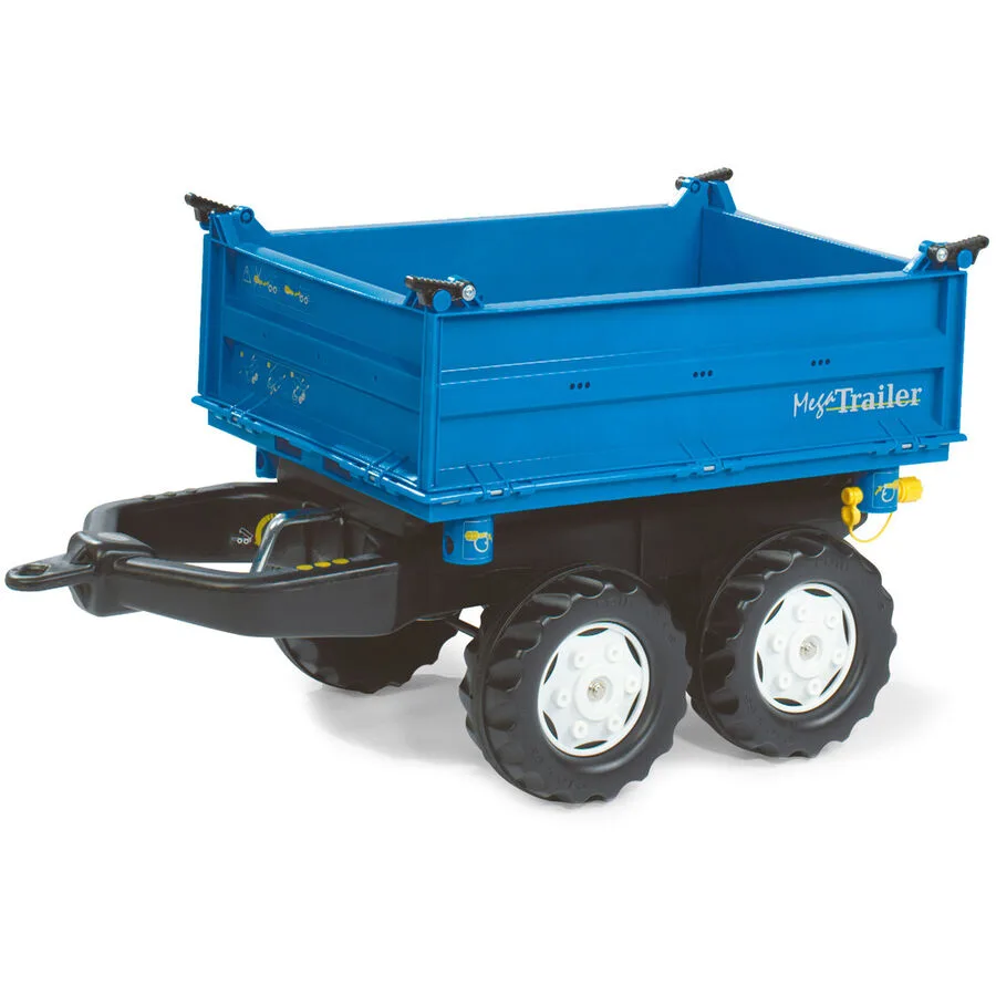 RollyMega Trailer Rolly Toys Blau Kunststoff