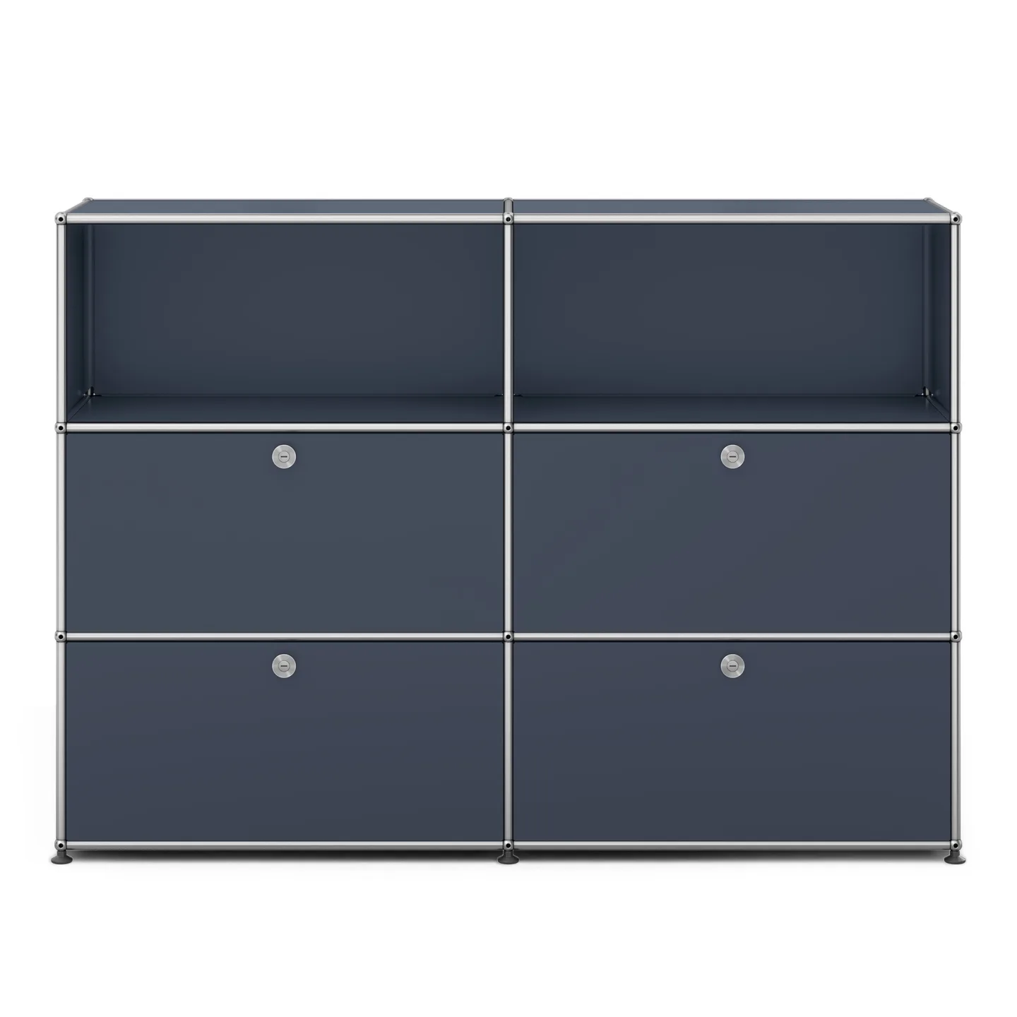 USM - USM Haller M64 33 Anthracite - Skänkar och sideboards - Fritz Haller & Paul Schärer - Grå - Metall