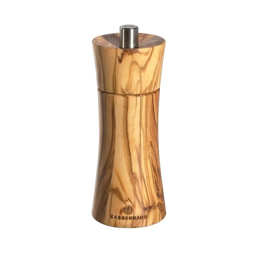 Diverse Salzmühle Frankfurt braun holz H 14 cm