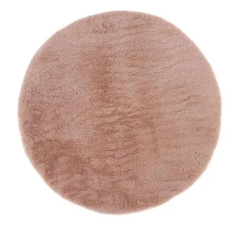 Runde tepper - Cloud Super Soft (rosa) (Størrelse: Ø 160 cm)
