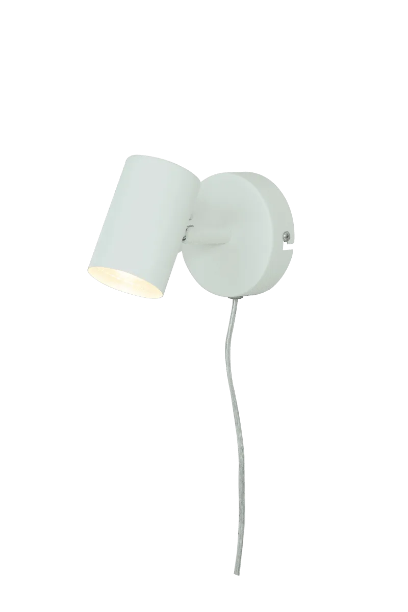 Aneta Lighting - Hugin - Sänglampa - Vit