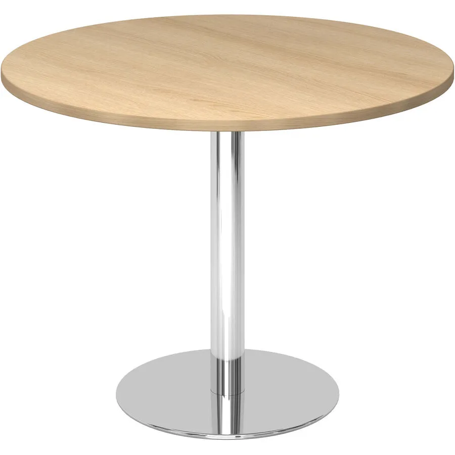 Besprechungstisch Office Eiche Dekor Holzwerkstoff B 100 T 100 cm