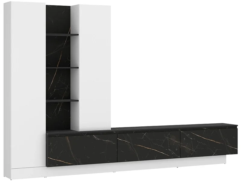 Wohnwand MODESTO 40x295x200.5cm