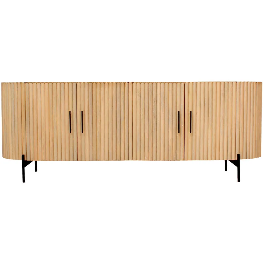 Sideboard Derik natur Mango B 190 H 76 cm