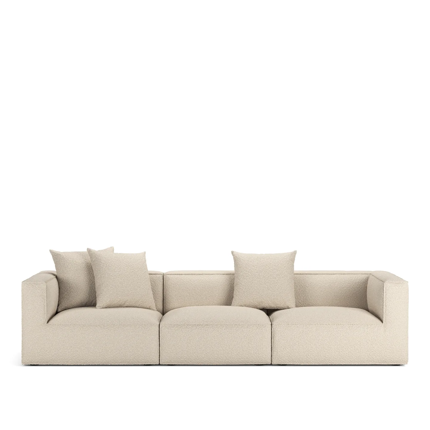 A Huseby - Famn 3-Seater Ascot White 00 - Soffor