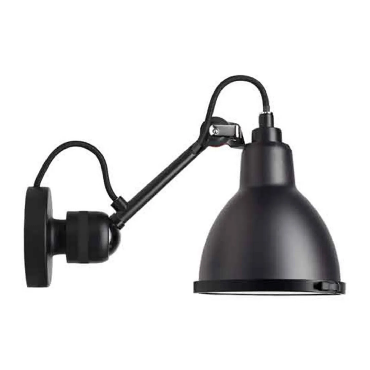 304 Classic Outdoor Seaside Vegglampe Svart - Lampe Gras - Terrasse - Design - Metall