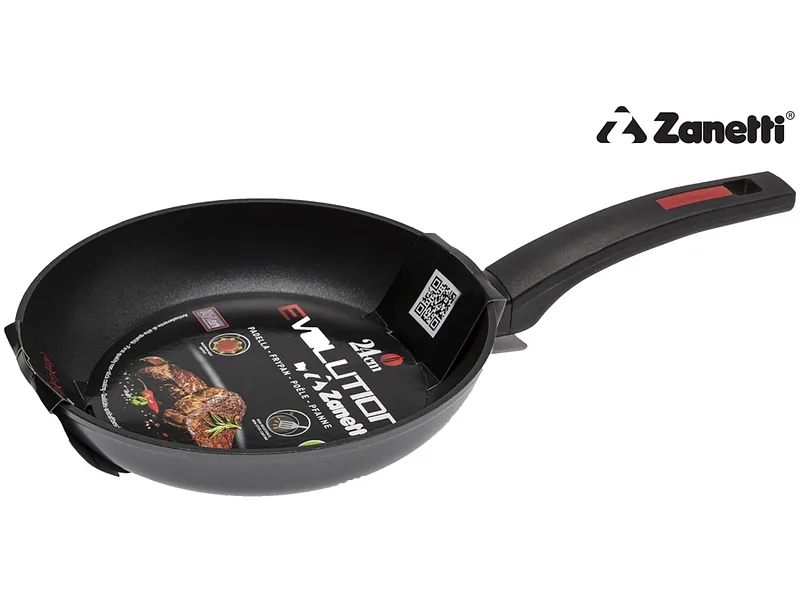 ZANETTI Bratpfanne EVOLUTION Ø26cm aluminium space schwarz