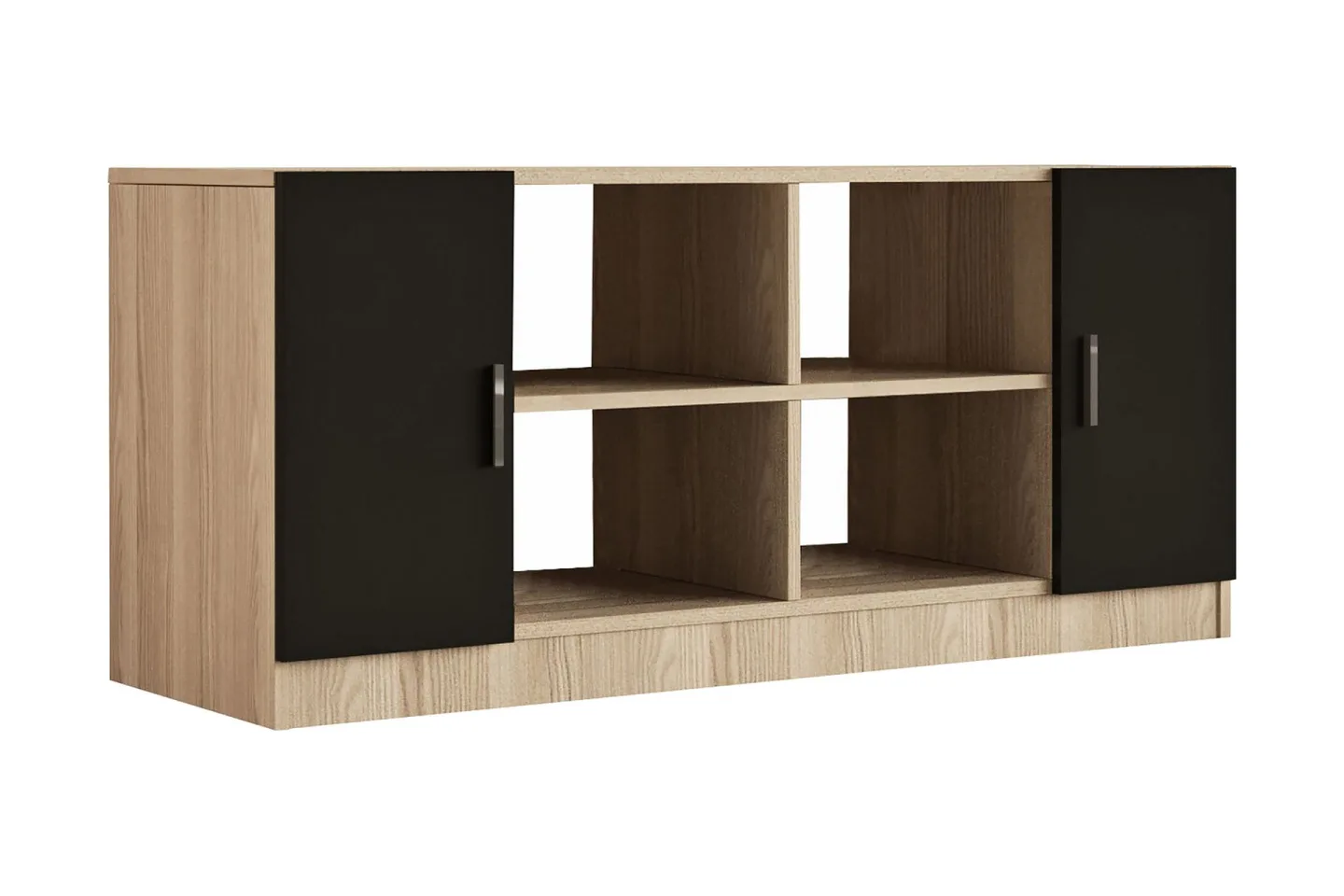 Barrock Highboard 46x140 cm - Natur/Svart