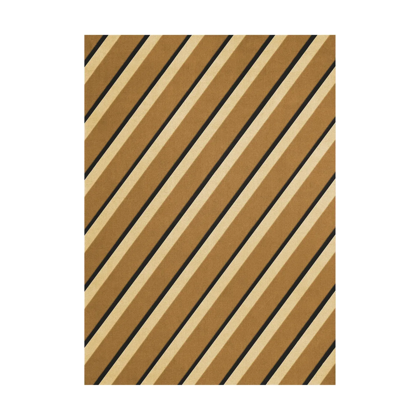 Layered Teklan Diagonal ullmatta Sand, 300x400 cm