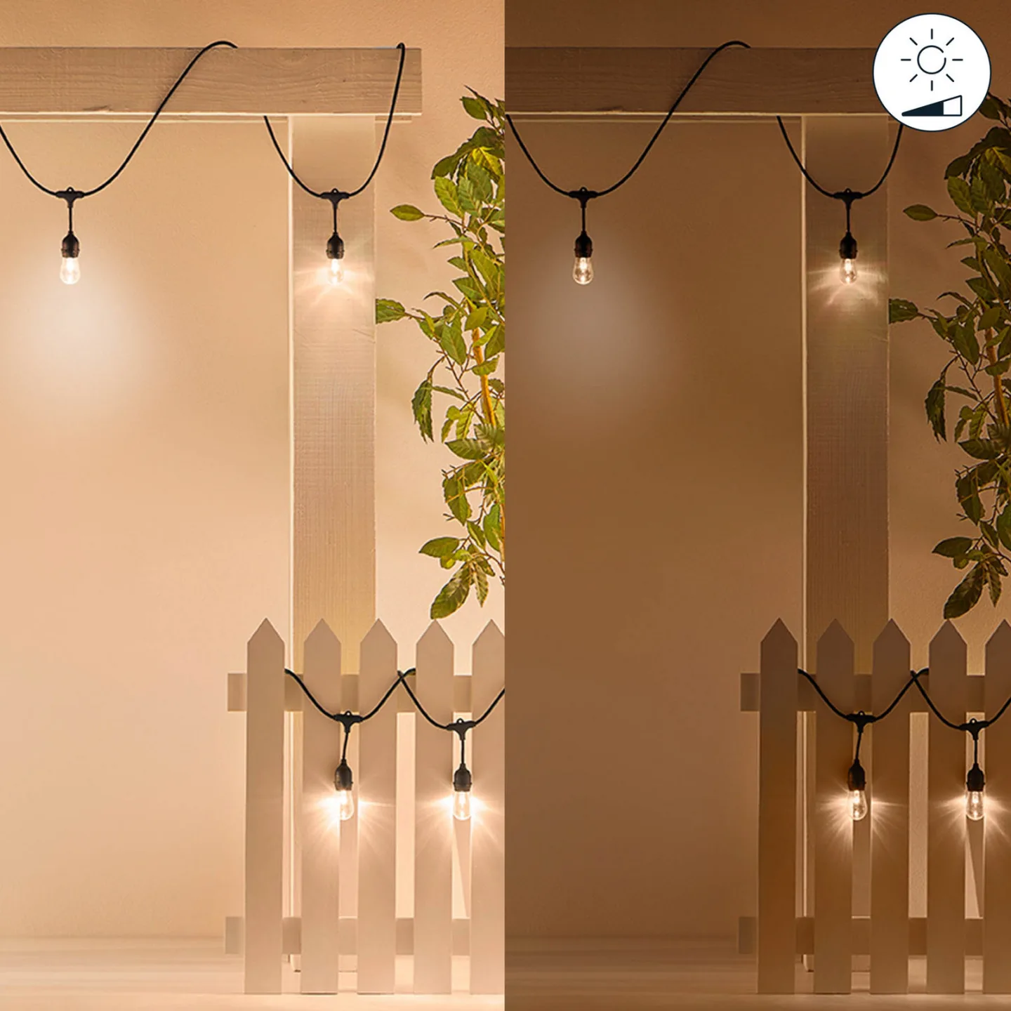 WiZ Lichterkette Black - WiZ Sting Lights - Modern - Kunststoff