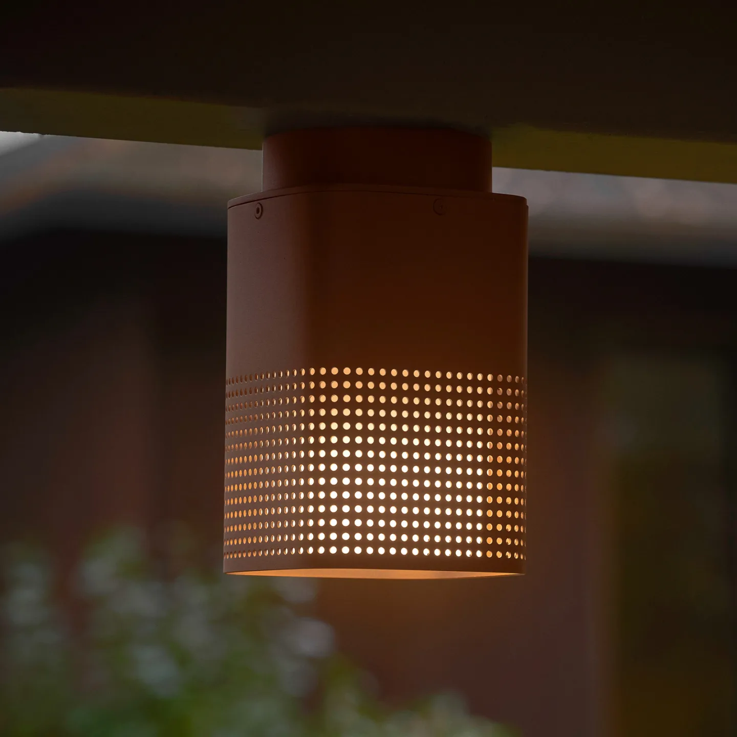 Sidara Seaside udendørs loftlampe, IP54, E27 - Nordlux - Altan - Moderne - Aluminium - Kantet