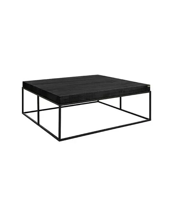 Carlisle sofabord sort 100x100cm