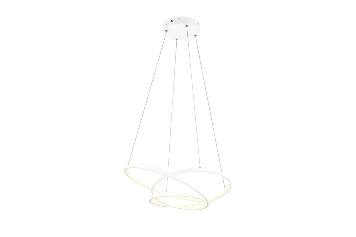 Pendel TRIO Darvin 64 cm, Mattvit - 64 cm, Mattvit
