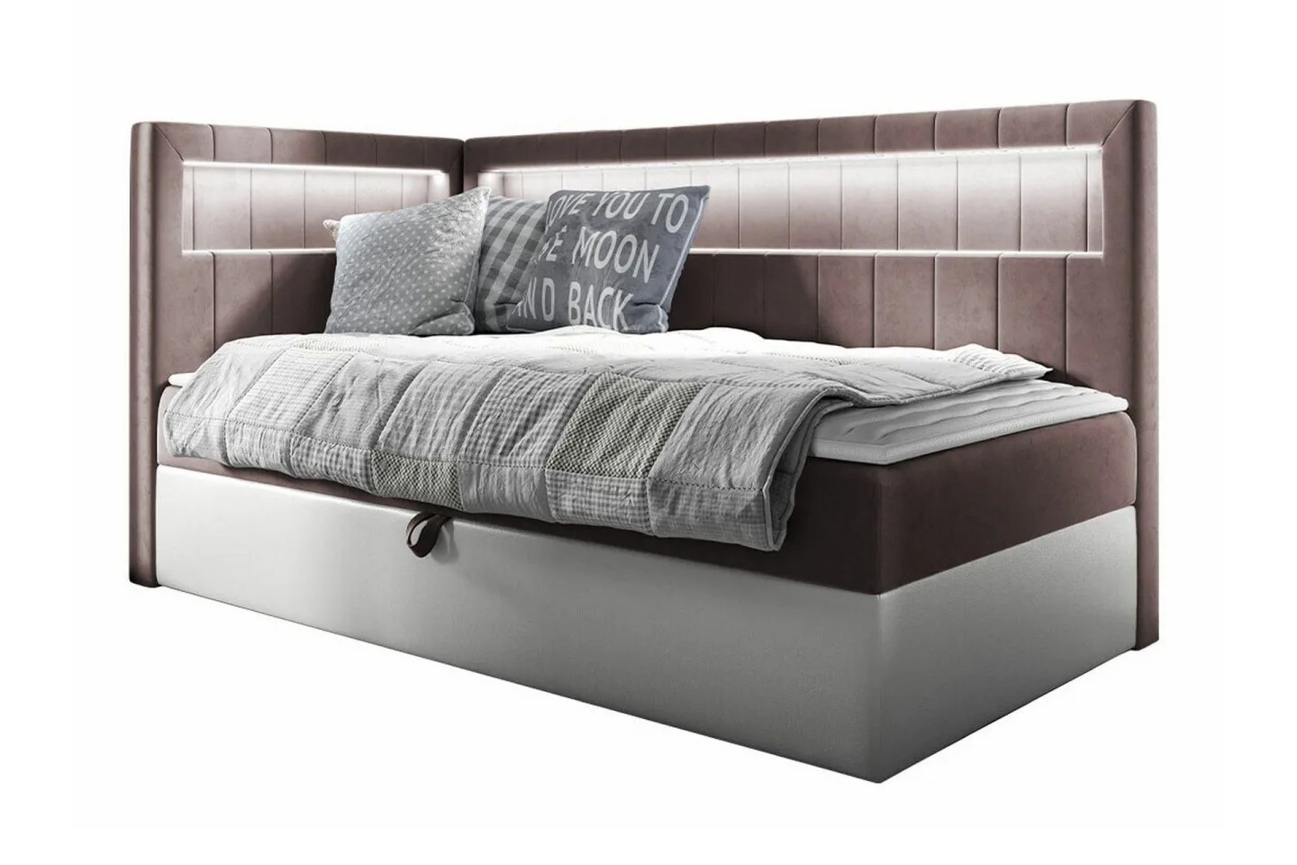 Boisdale Sängram 90x200 cm -