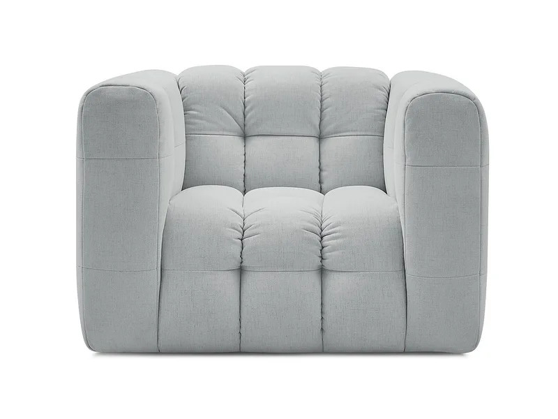 Sessel BOBOCHIC ULYSSE Stoff hellgrau