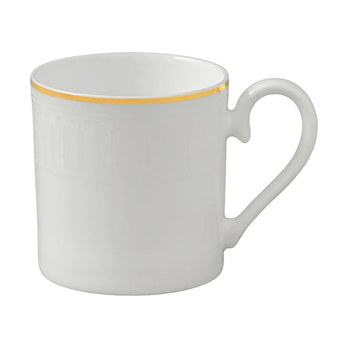 Villeroy & Boch Château Septfontaines Espressotasse 6 cl Weiß-gold