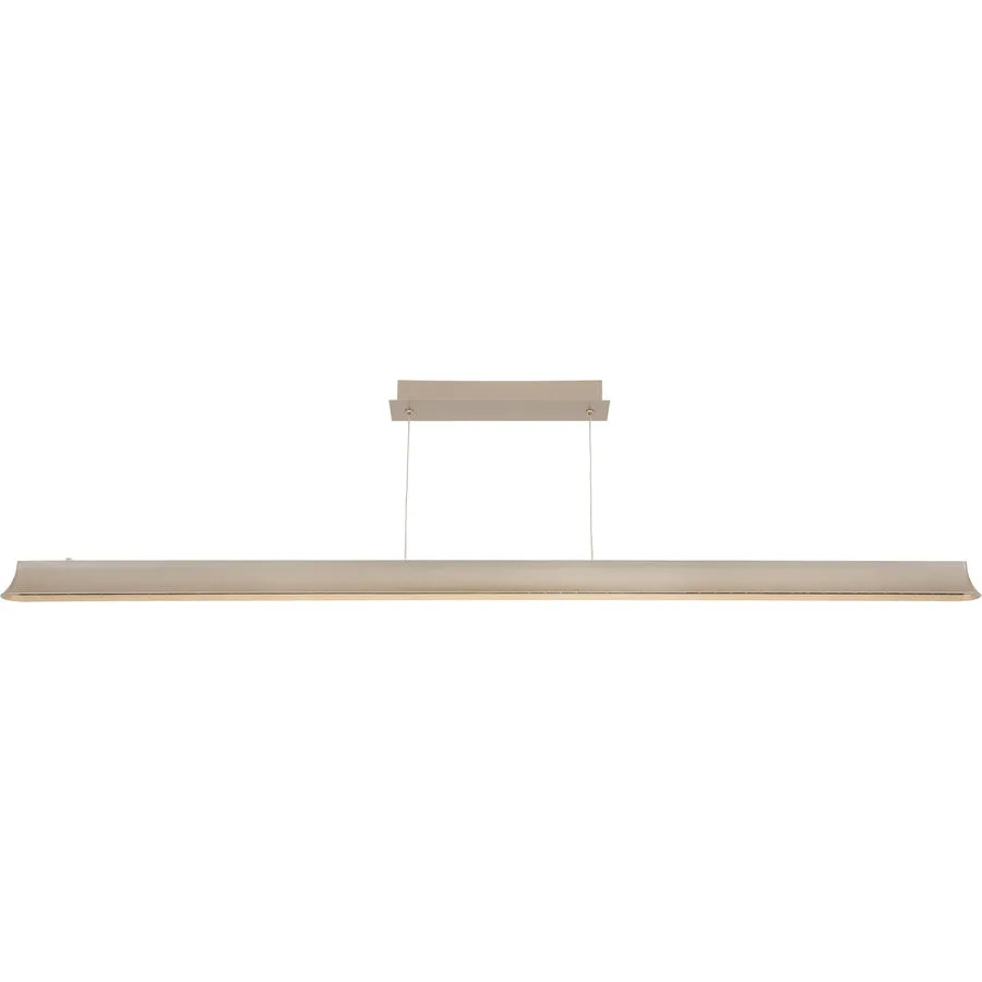 Pendellampe Gambia Grau Metall 154 cm 120 cm - LED - Lichtfarbe: Extra warmweiss - Helles Neutralweiss - LED Energiesparlampen