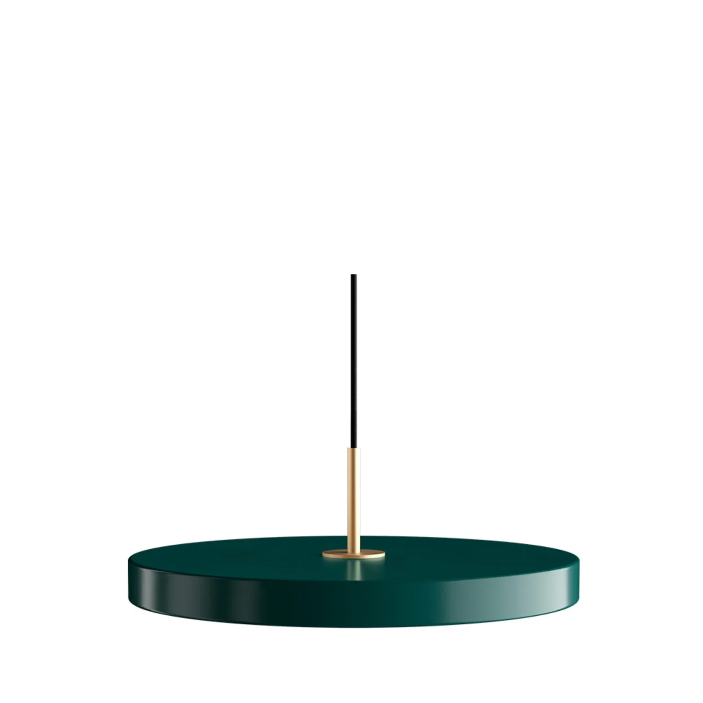 Asteria Plus Pendel Medium Forest Green/Brass - UMAGE - Stue - Metal