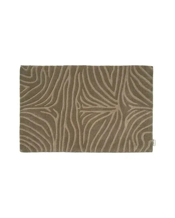 Zebra dørmåtte mocca