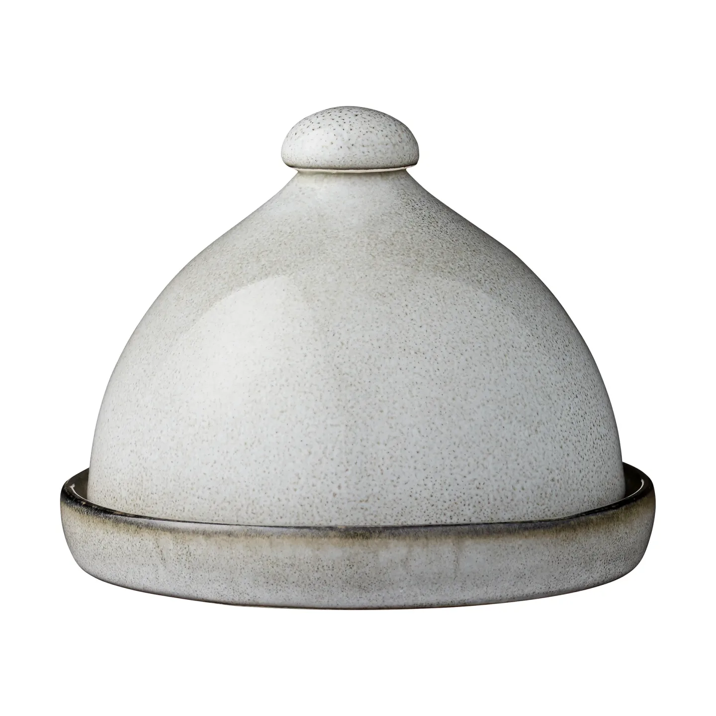 Lene Bjerre Amera Butterdose Ø14cm Grey