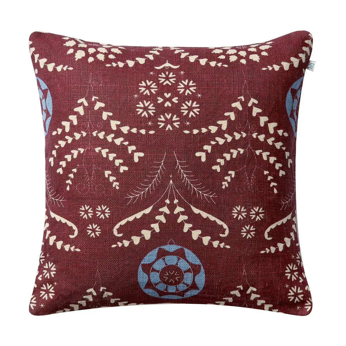 Chhatwal & Jonsson Rani kuddfodral 50x50 cm Ruby-dusty blue