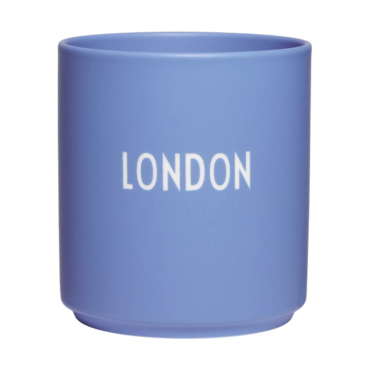 Design Letters Design Letters Lieblingstasse International 25 cl London-blue