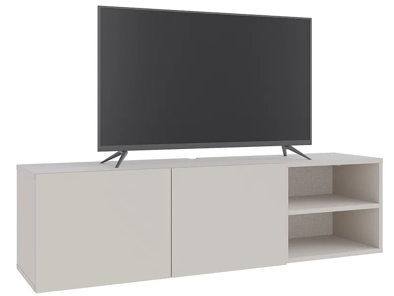 MARCKERIC Hängender TV-Schrank CONRAD 140cm cremefarben