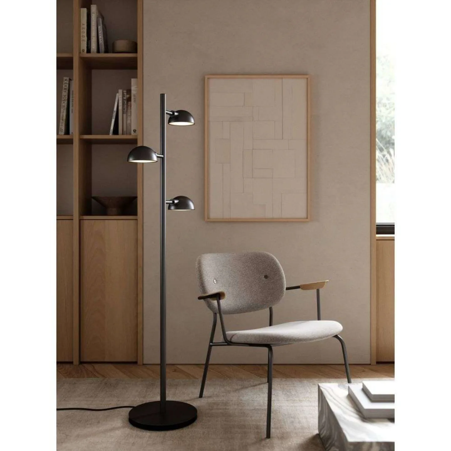 Nomi Gulvlampe Black - DFTP DFTP by Nordlux - Metal