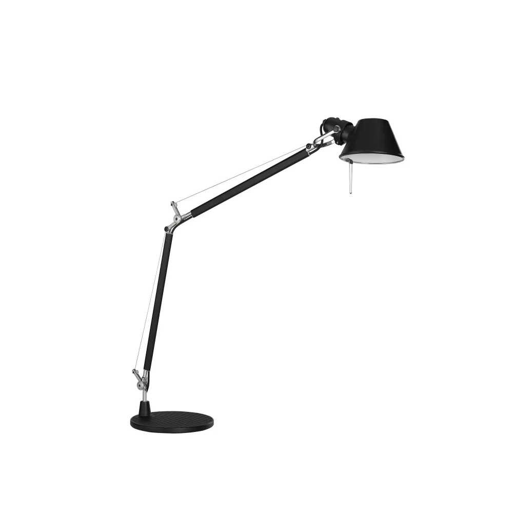 Artemide - Tolomeo Skrivbordslampa, Svart - Skrivbordslampor - Giancarlo Fassina,Michele De Lucchi - Svart