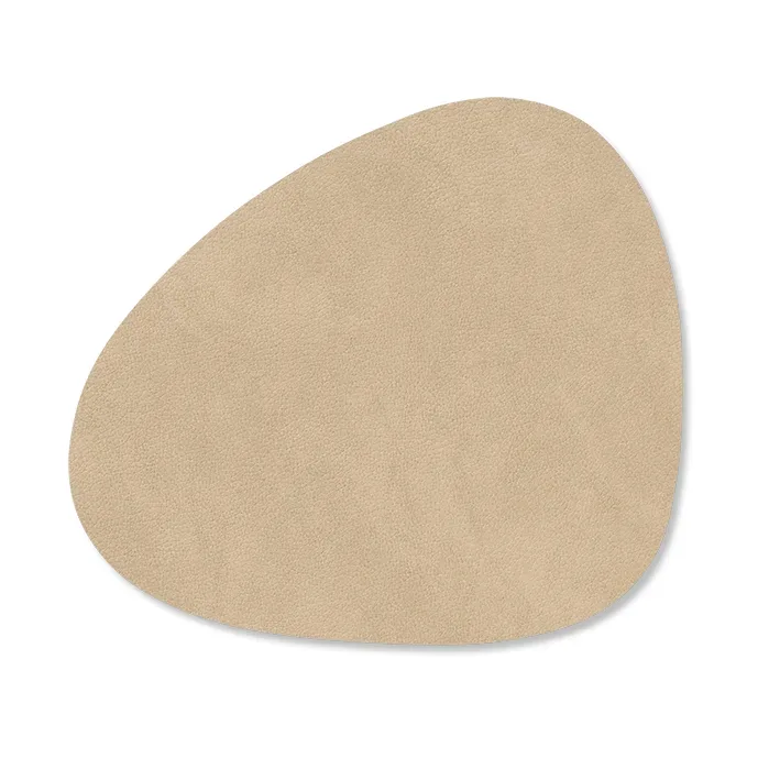 LIND DNA Curve Nupo Glasuntersetzer Sand