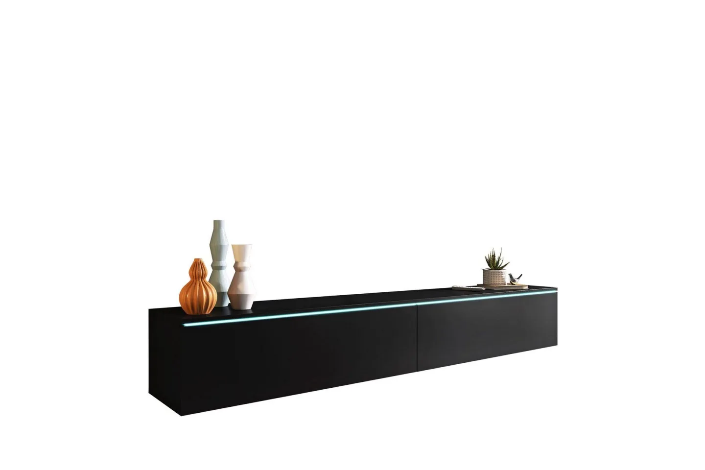 Tv-bänk - Svart