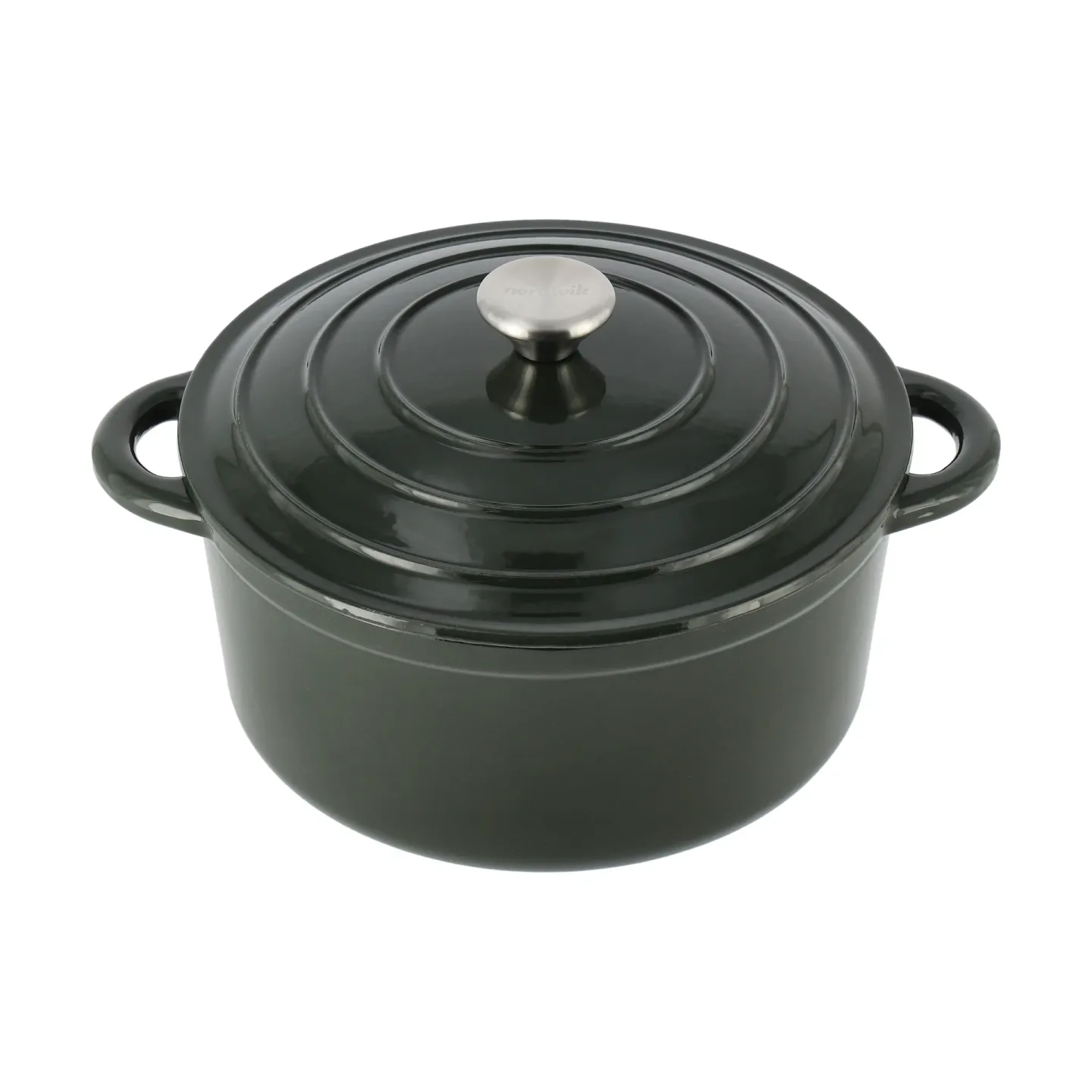 Nordwik Nordwik Gusseisentopf rund 5 l Grün