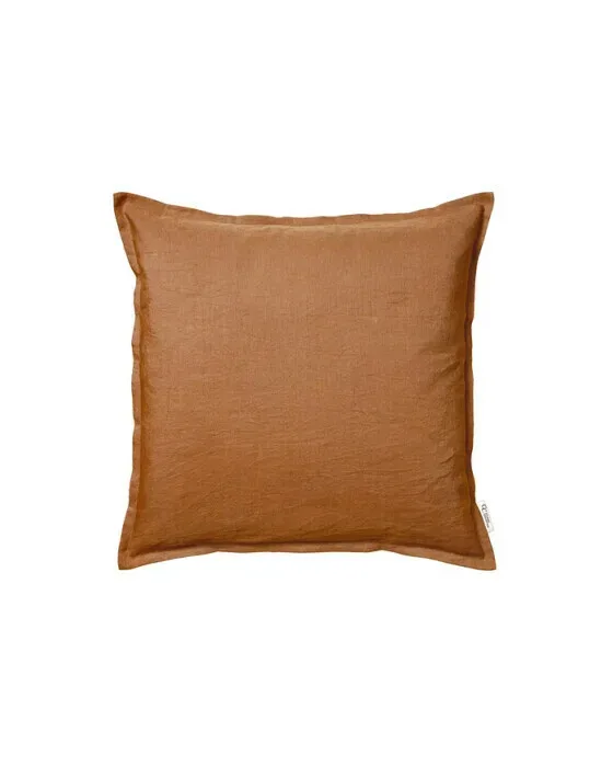 Classic Linen pudebetræk terrakotta