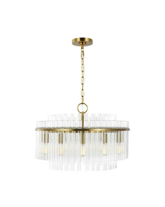 Beckett Chandelier Brass M