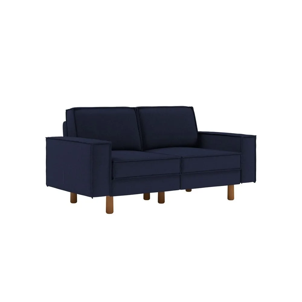 Vilsa 2-sits Soffa - Brun/Mörkblå