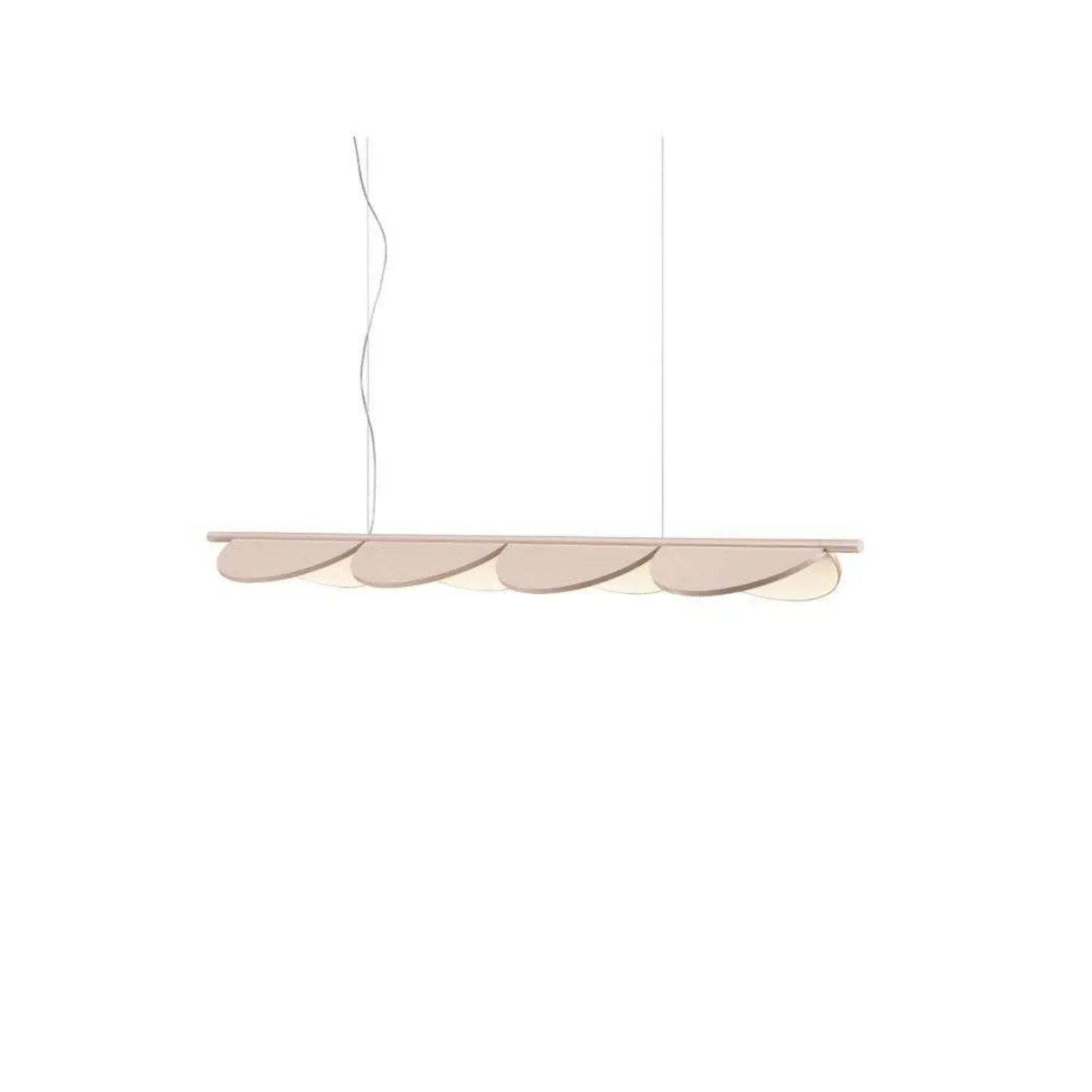 Almendra S4 Pendelleuchte Nude - Flos - Aluminium