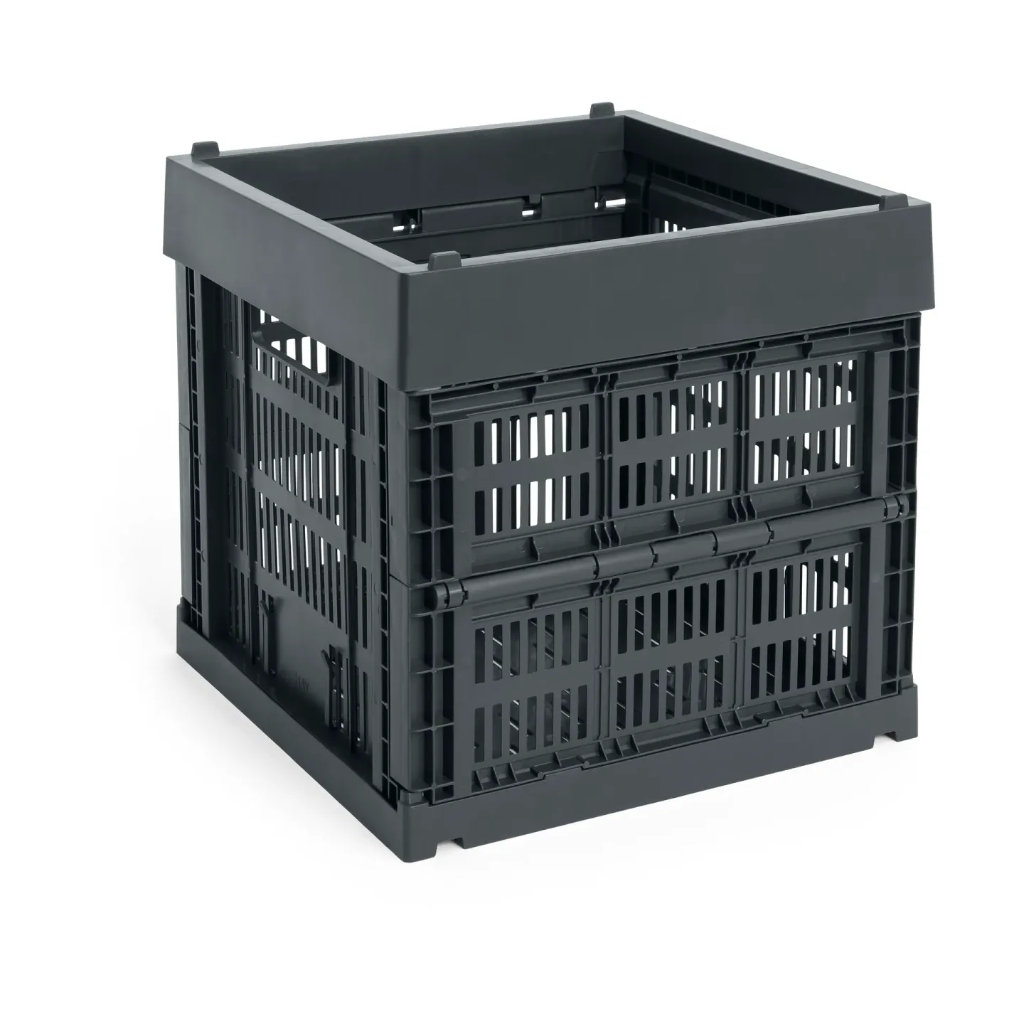 HAY Colour Crate Cube 29,5x29,5 cm Charcoal