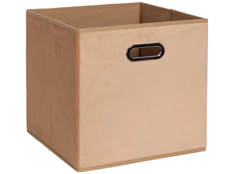 Aufbewahrungskorb NATALYA 2 khaki 31x31x31cm