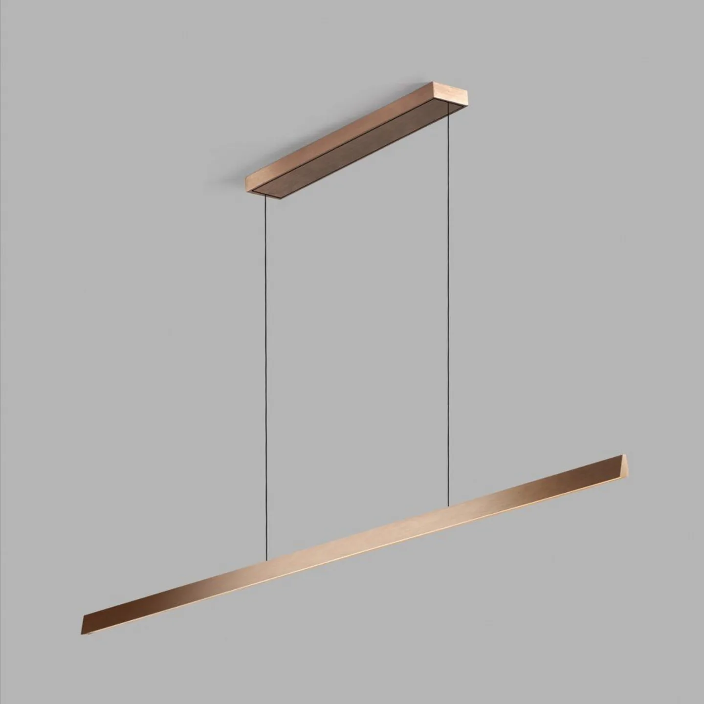 Edge Linear S2000 Pendelleuchte Rose Gold - LIGHT-POINT - Wohnzimmer - Design - Aluminium