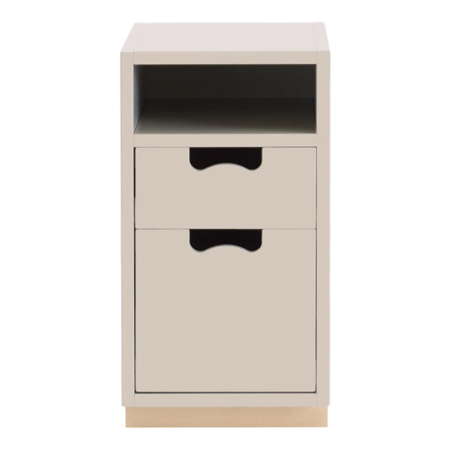 Asplund - Snö G3 Björksockel Rose - Sängbord - Thomas Sandell & Jonas Bohlin - Beige - Trä