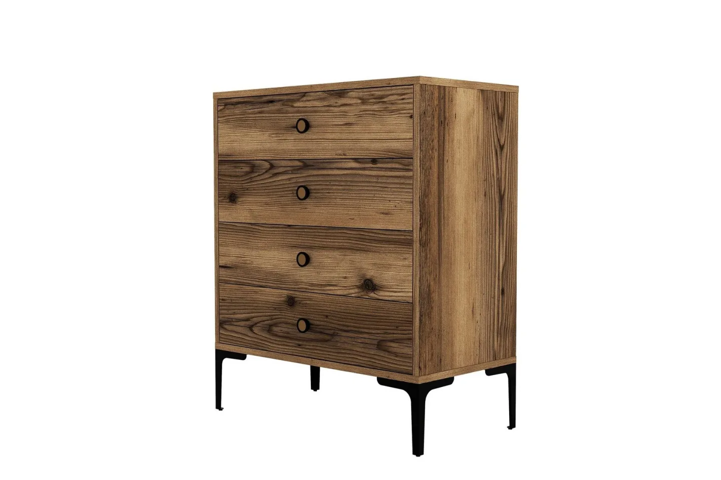 Ameias Byrå 76x90,7 cm Brun - Hanah Home