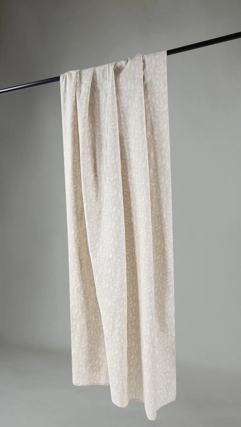 Gardiner - Bomullsgardin Satu (beige) (Størrelse: 140 x 300)
