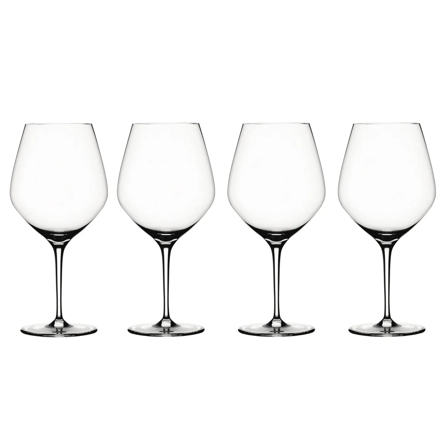 Spiegelau Authentis Borgongneglas 75cl, 4-pack klar
