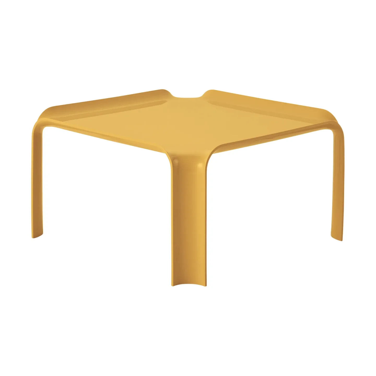 GUBI T877 sidobord Honey gold, 50x50x27 cm