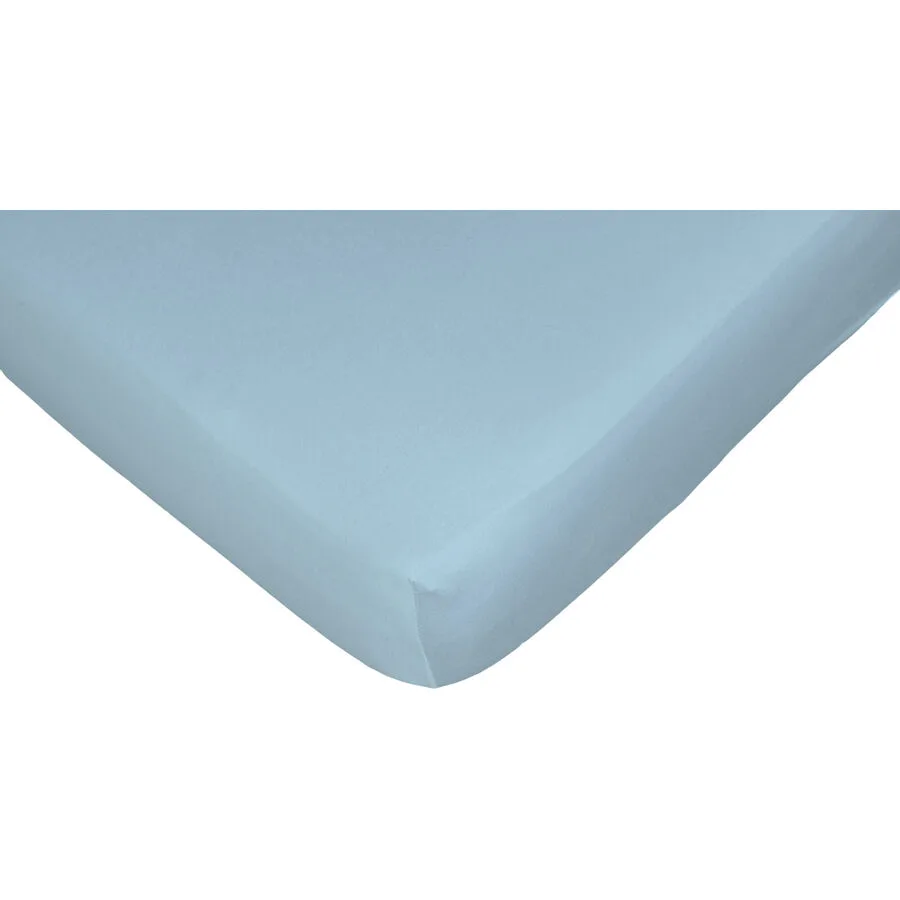 Night Fashion Fixleintuch Jerry hellblau 90 x 200cm - Material: 100% Baumwoll-Jersey