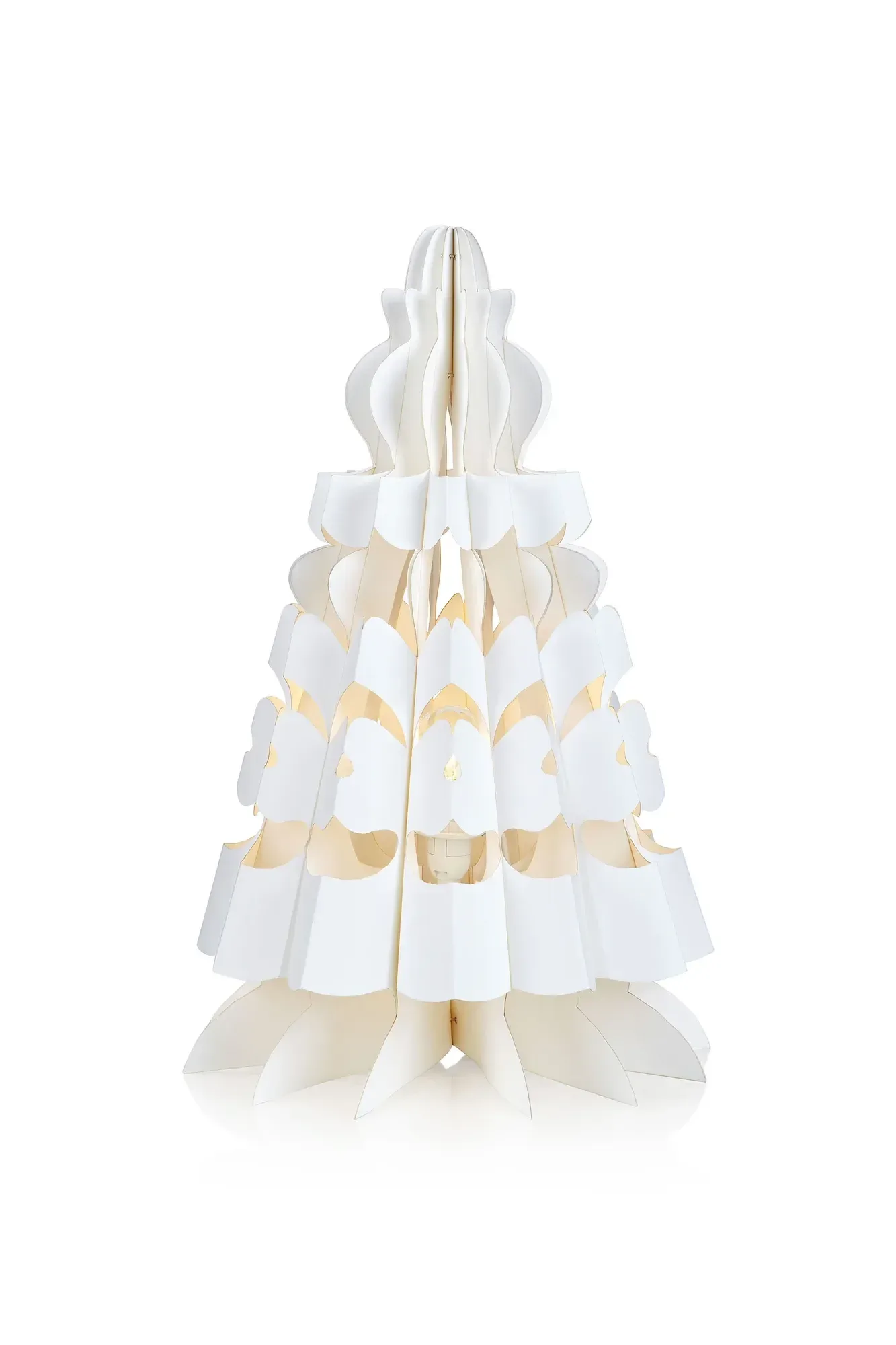 Ramsta Papiertannenbaum Weiß 37 cm