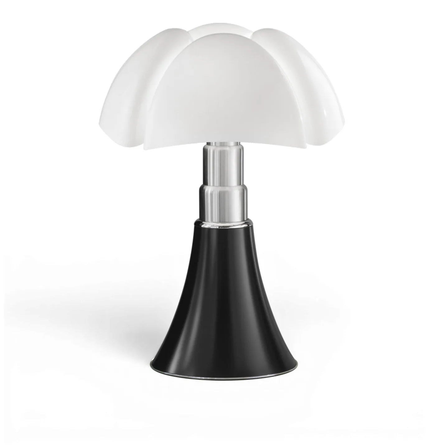 Martinelli Luce - PIPISTRELLO - 12W LED 2700K DIMMABLE - BLACK POLISHED - Bordslampor - Gae Aulenti
